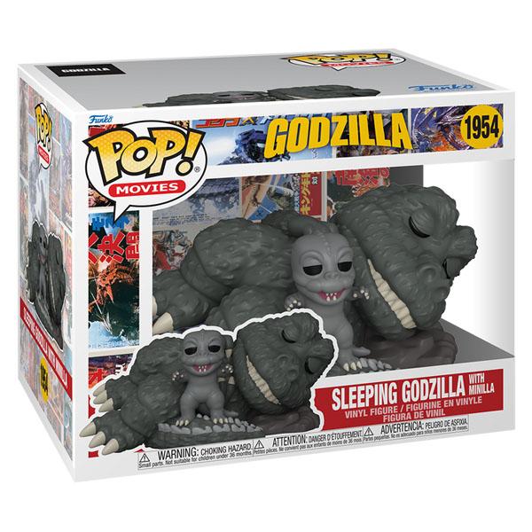 Funko POP #1954 Super Godzilla Sleeping Godzilla with Minilla Figure